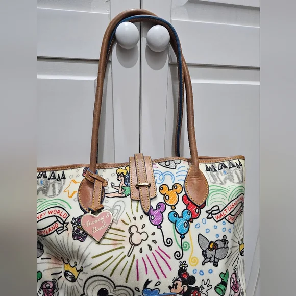 DOONEY & BOURKE Disney Sketch Mickey Mouse Tote Bag - Disney Parks - Picture 2 of 15
